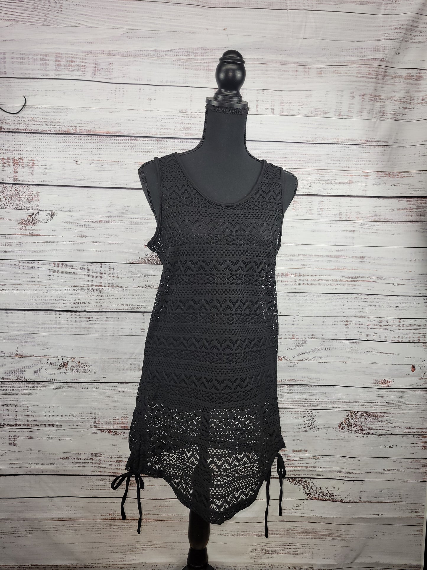 India Boutique See Through Fishnet Cover Up