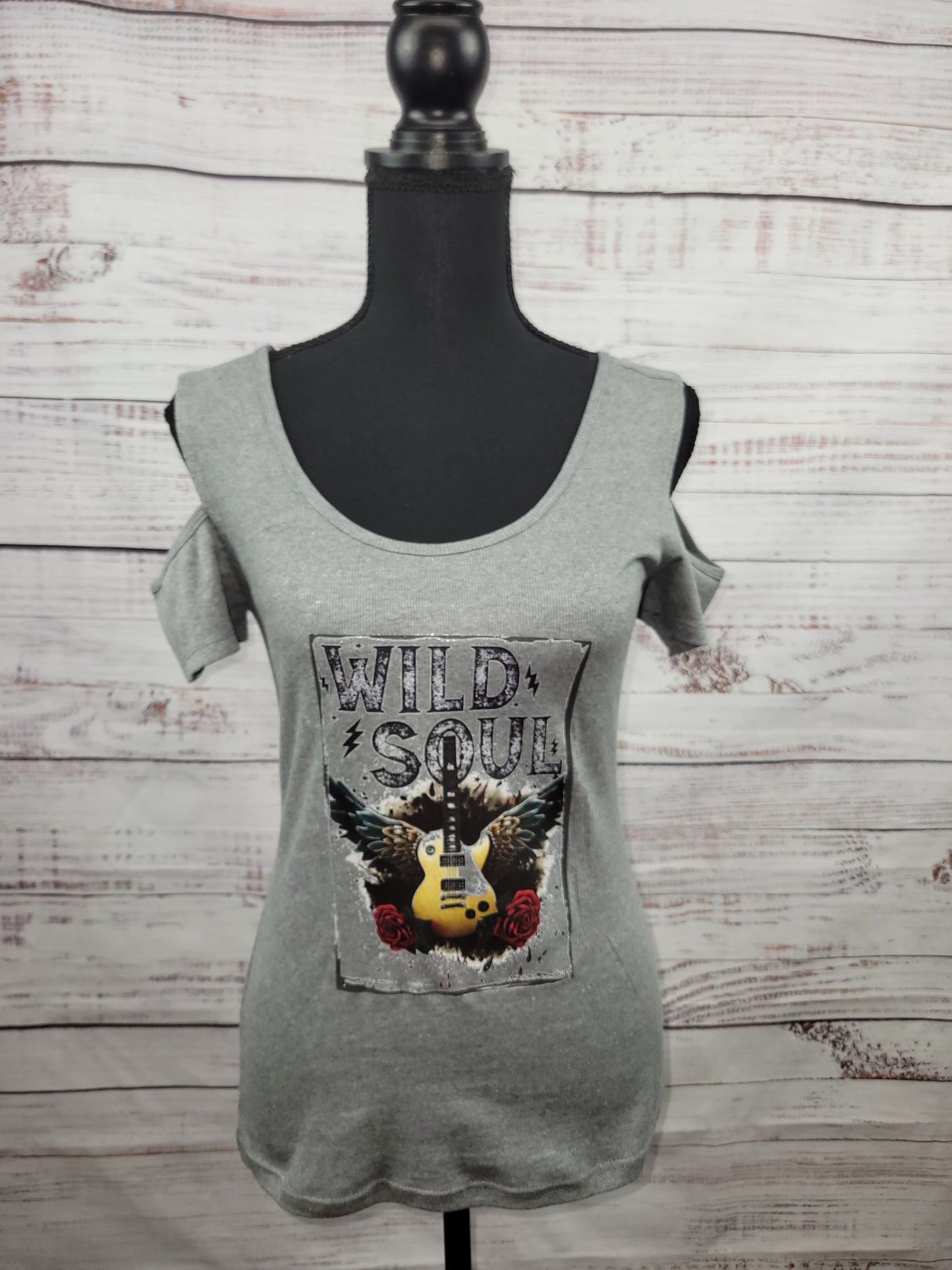 Wild Soul Cold Shoulder Shirt