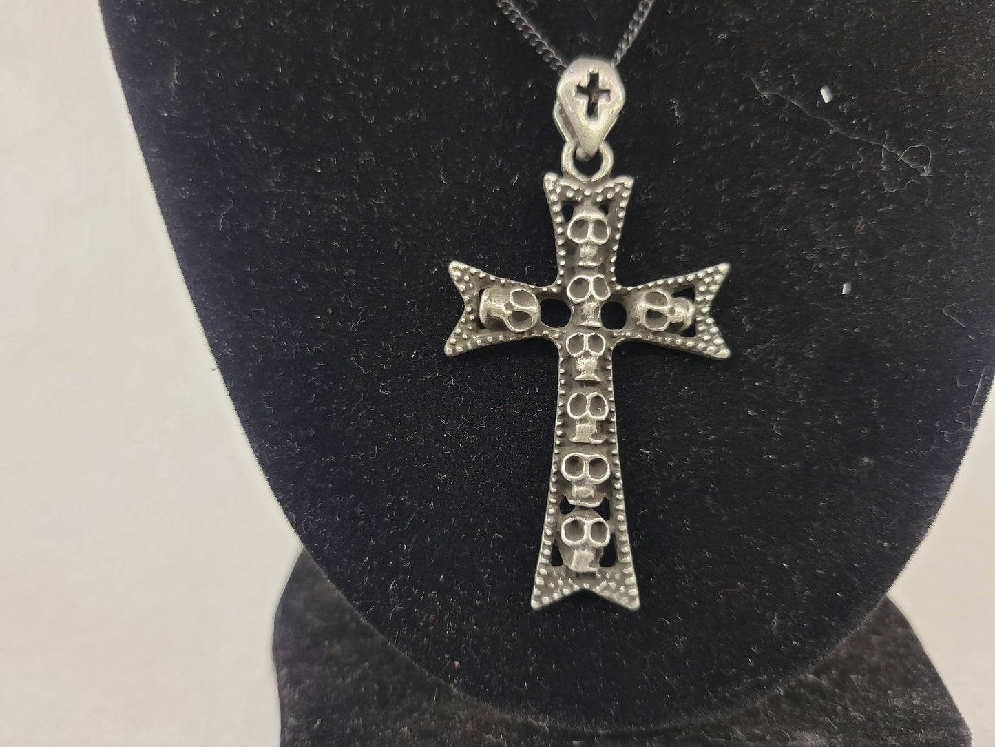 Skull Cross Necklace