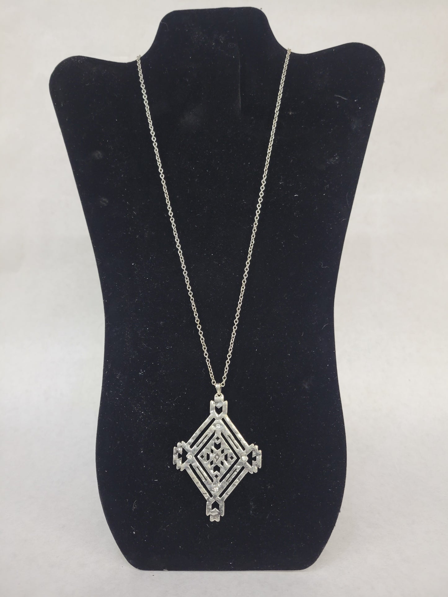Aztec Style Long Necklace