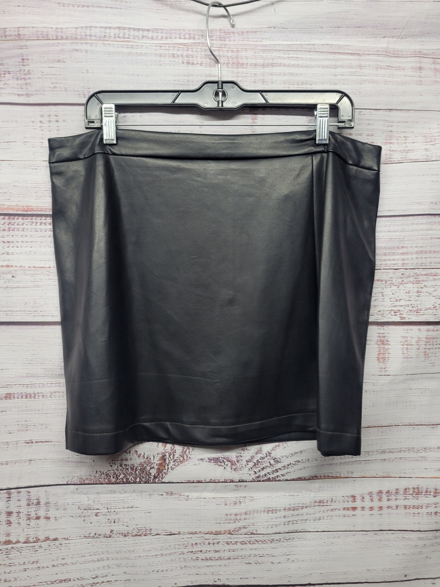 Ee:some Leather skirt