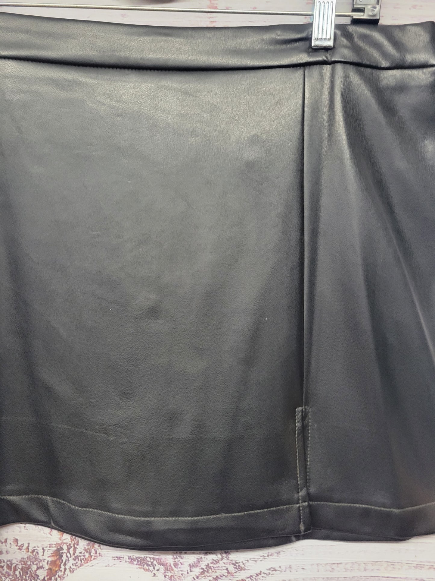 Ee:some Leather skirt