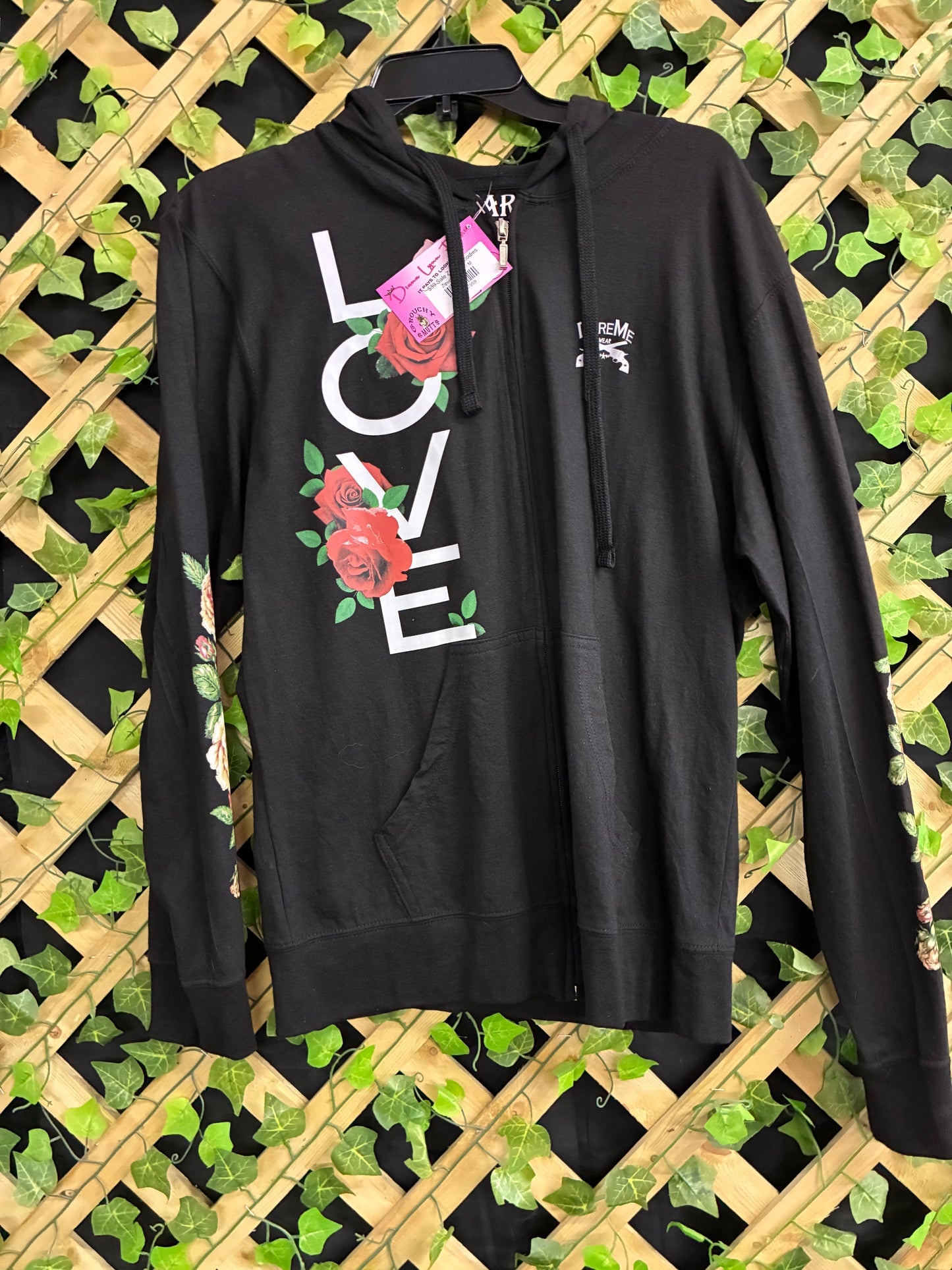 “Love” Zip Up Hoodie
