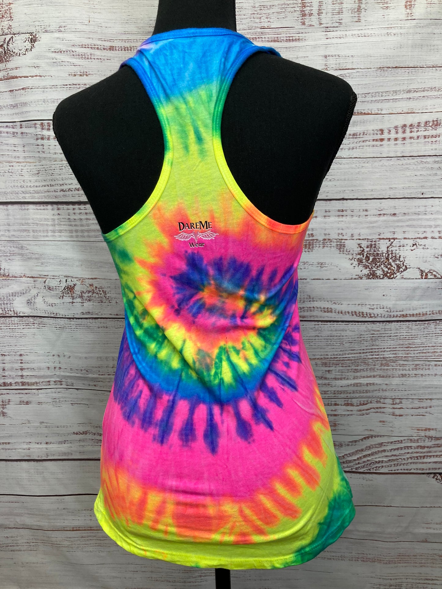"Mama Tried" Tie Dye Tank Top