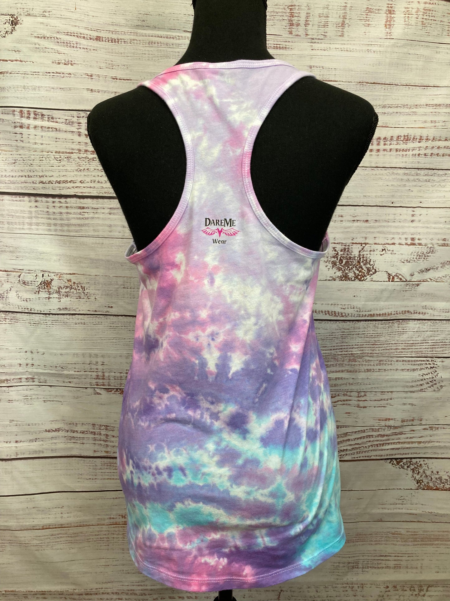 "Blow Me" Tie-Dyed Tank Top