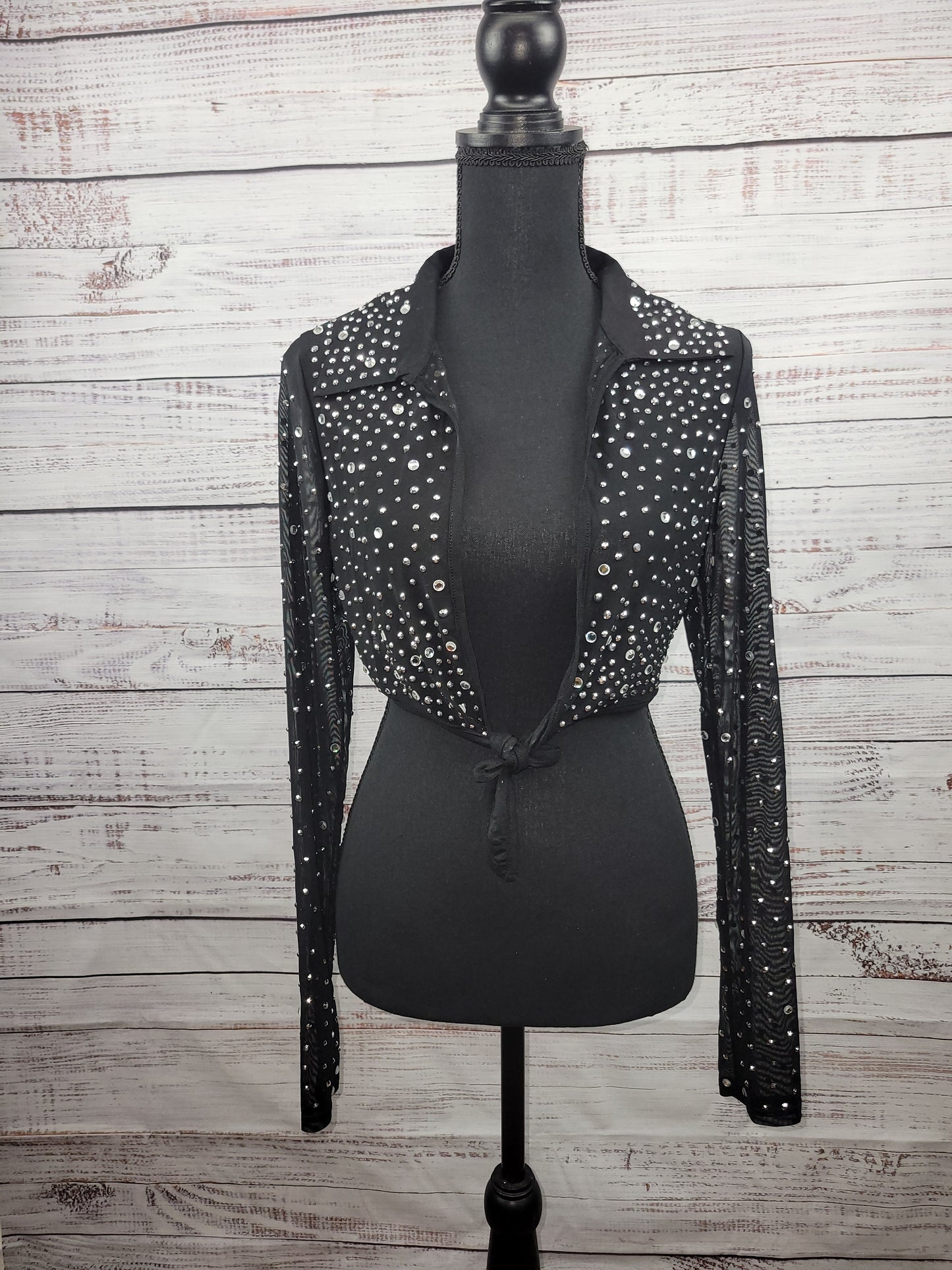 Hot and Delicious Rhinestone Crop Top