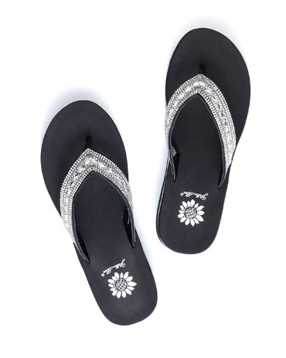 YellowBox Marcy Black Sandals