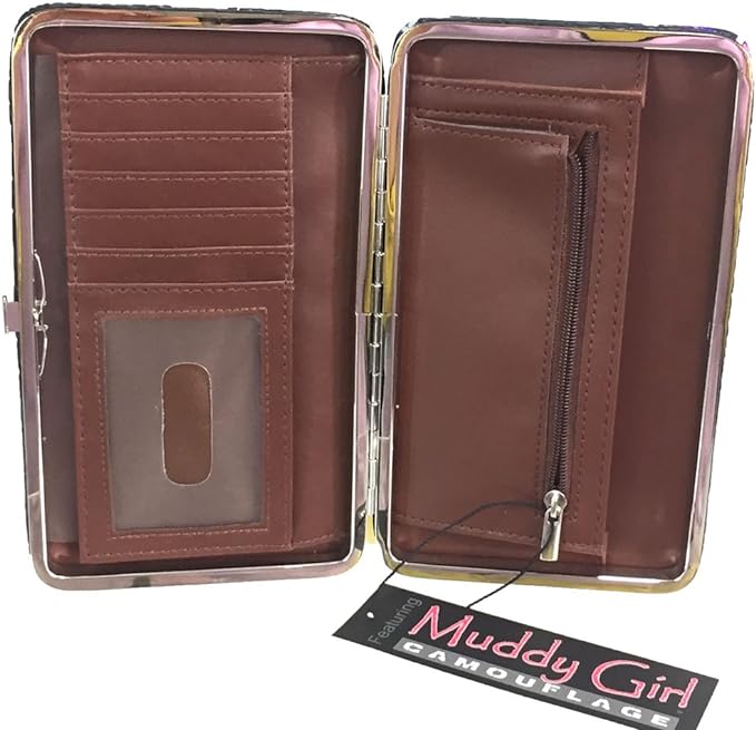 Muddy Girl Camo Clutch Wallet