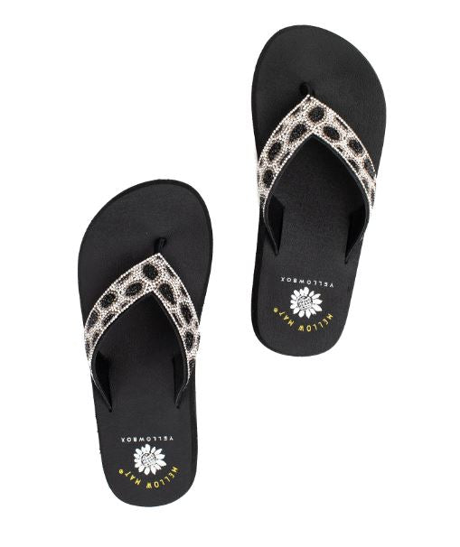 YellowBox Naseeba Black Sandals