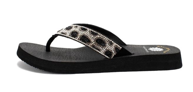 YellowBox Naseeba Black Sandals