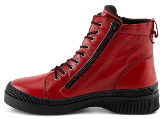 Spring Step Red Hoylein Boot