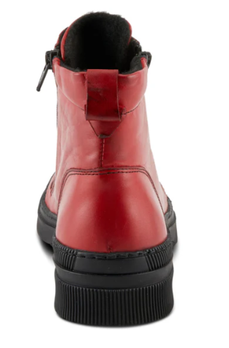 Spring Step Red Hoylein Boot