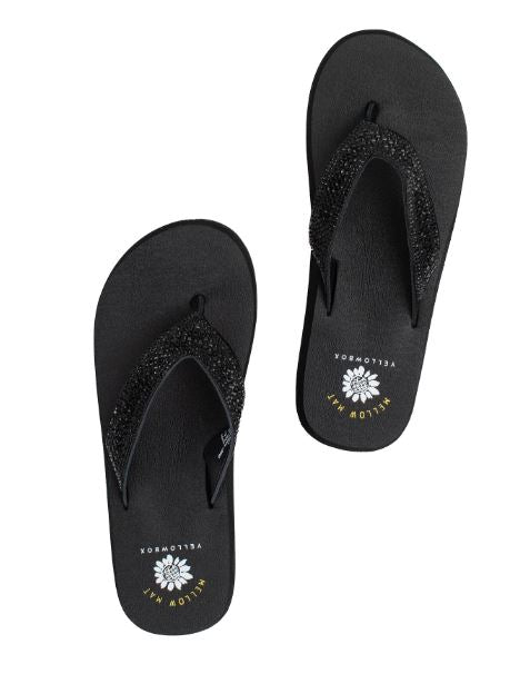 YellowBox Soriano Black Sandals