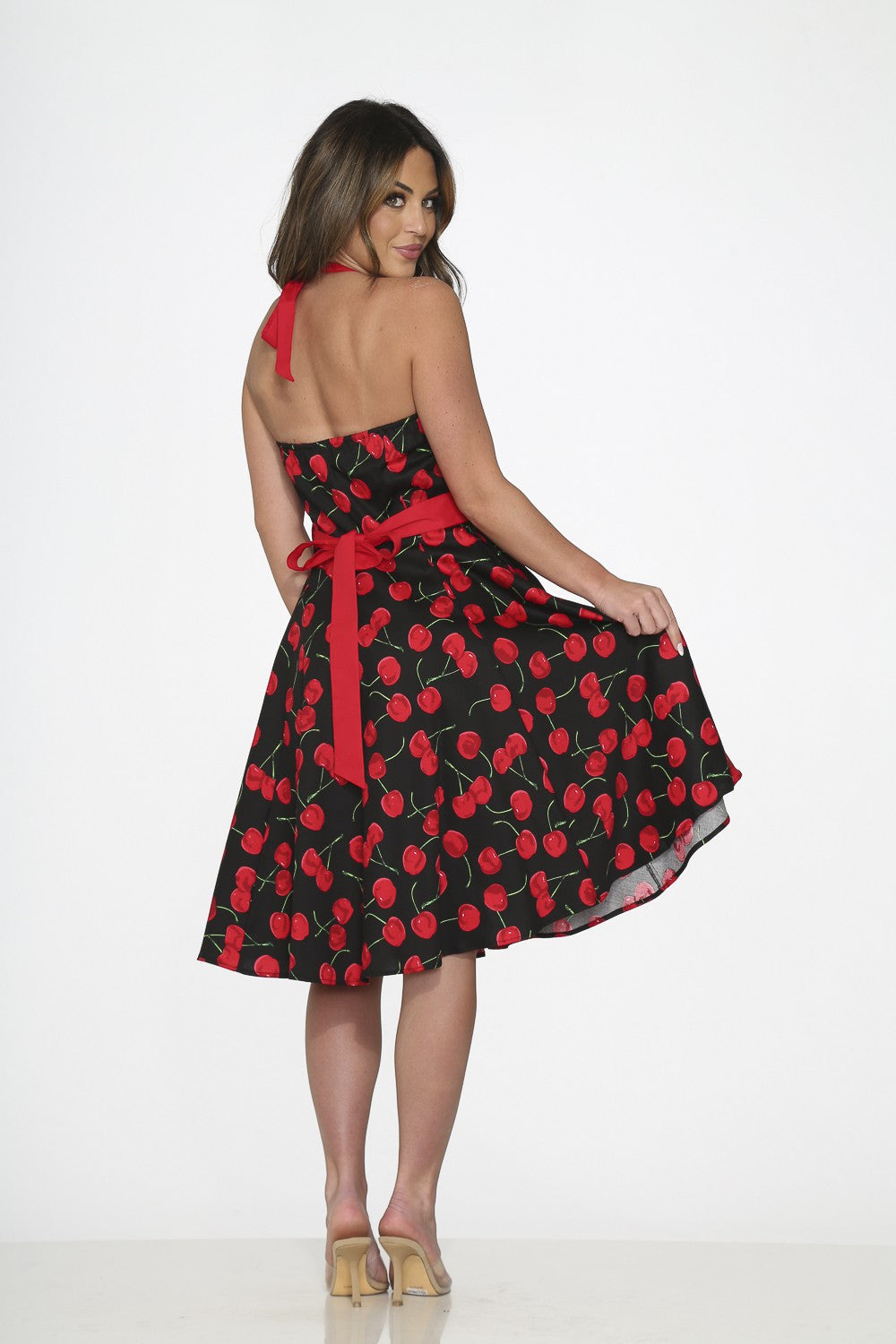 Cherries Jubilee Swing Dress