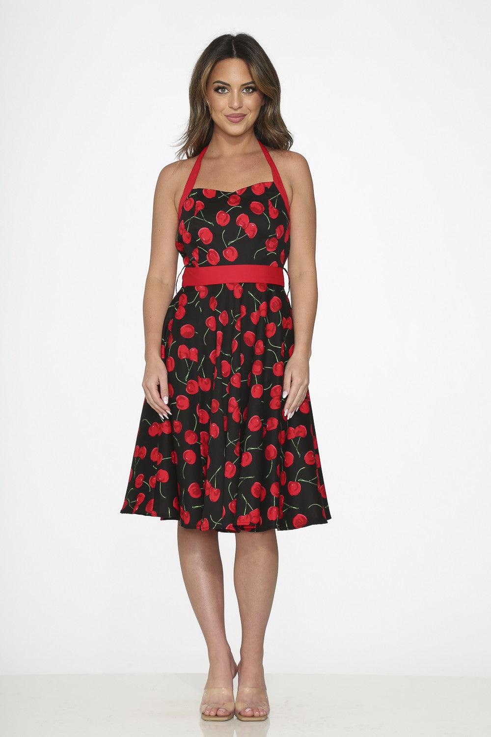 Cherries Jubilee Swing Dress