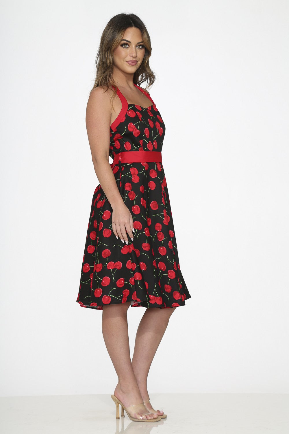 Cherries Jubilee Swing Dress