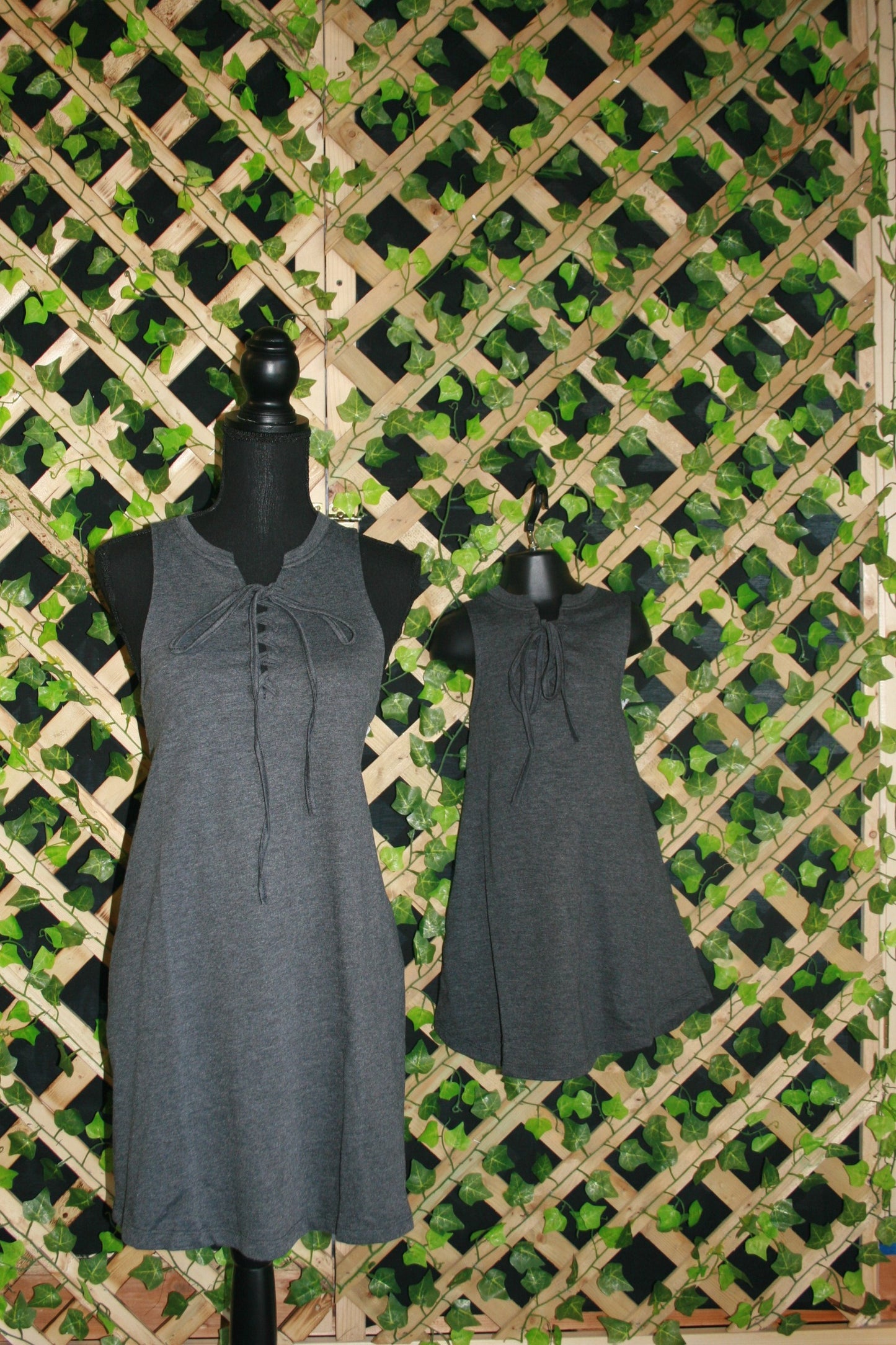 Mommy and Me Sleeveless T-Shirt Dress