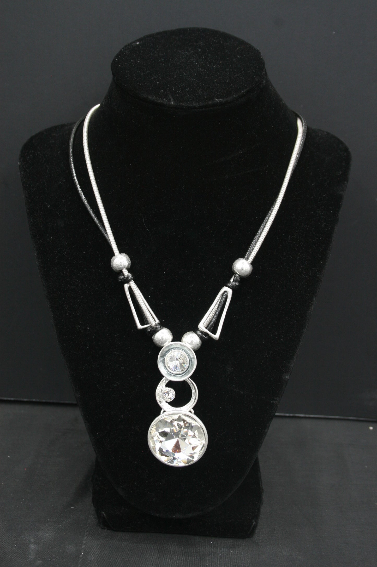 Round Crystal Necklace