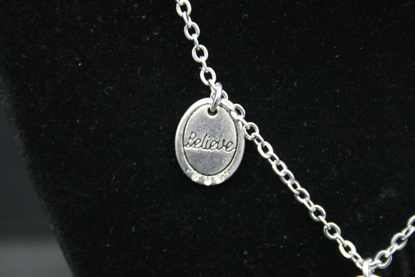 Believe Joy Peace Necklace