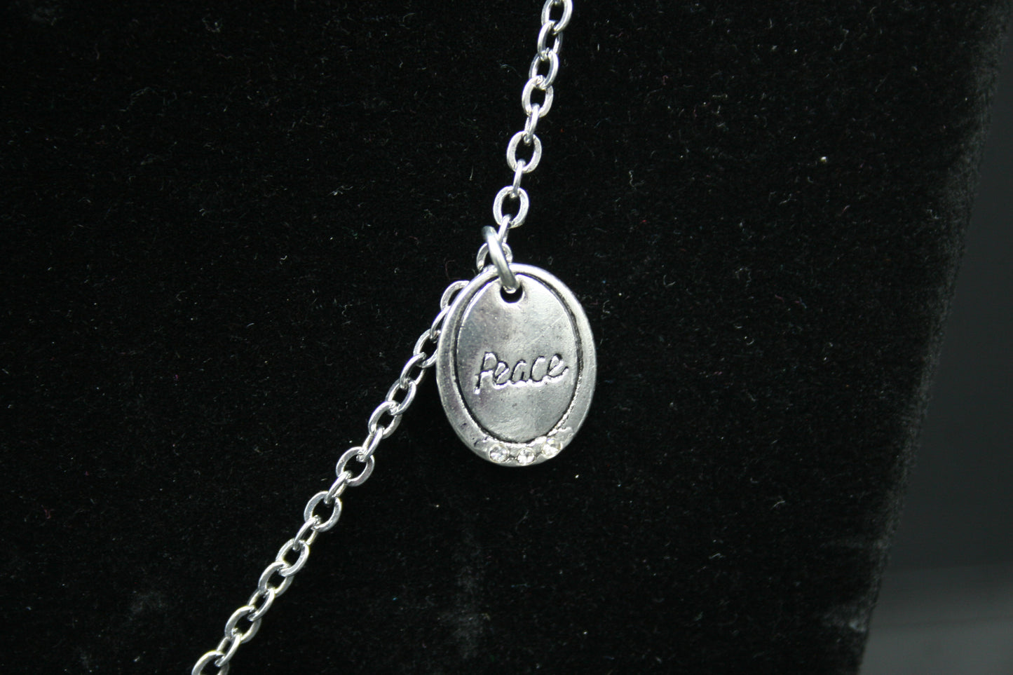 Believe Joy Peace Necklace