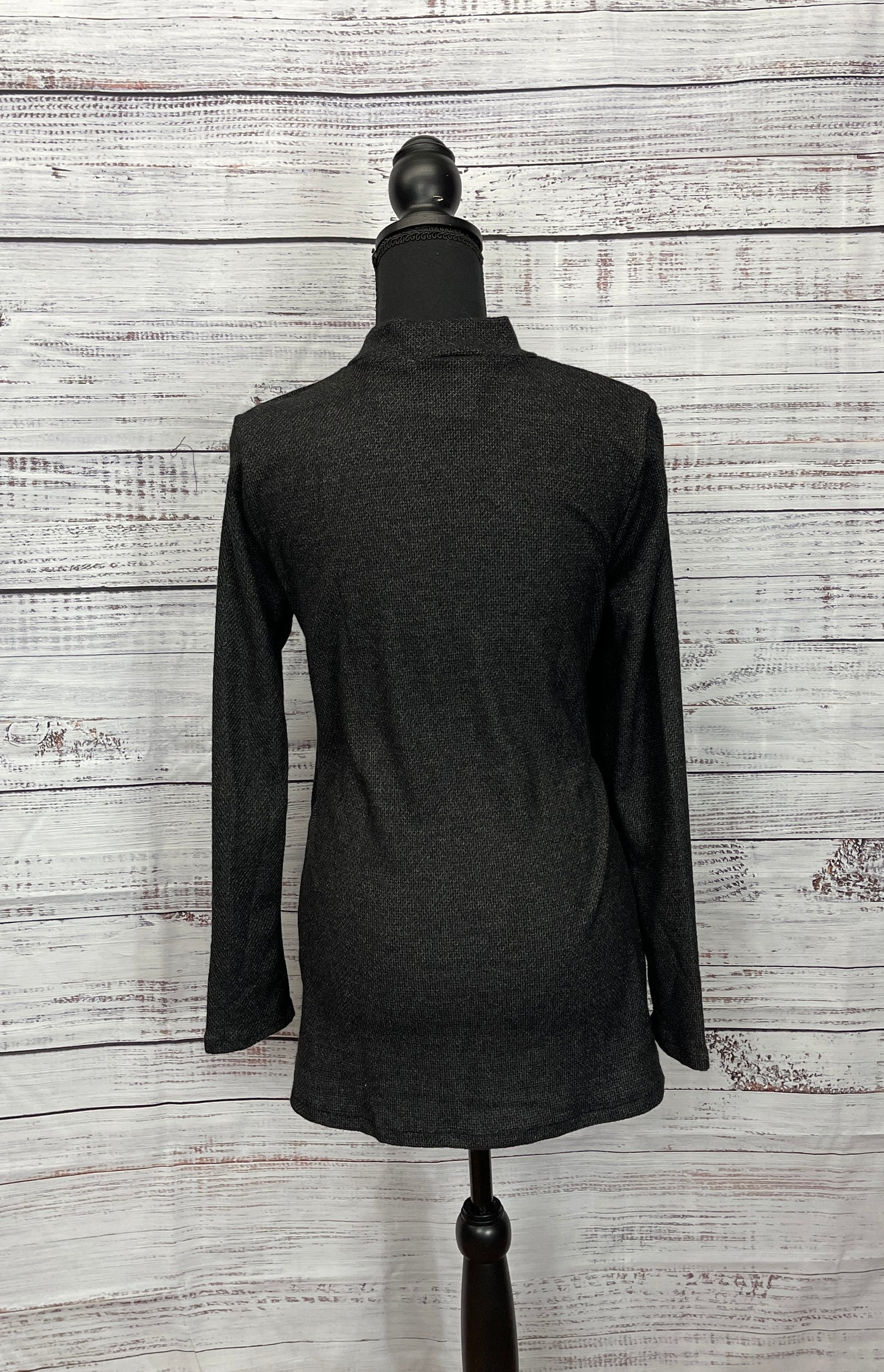 Black Key Hole Neck Top