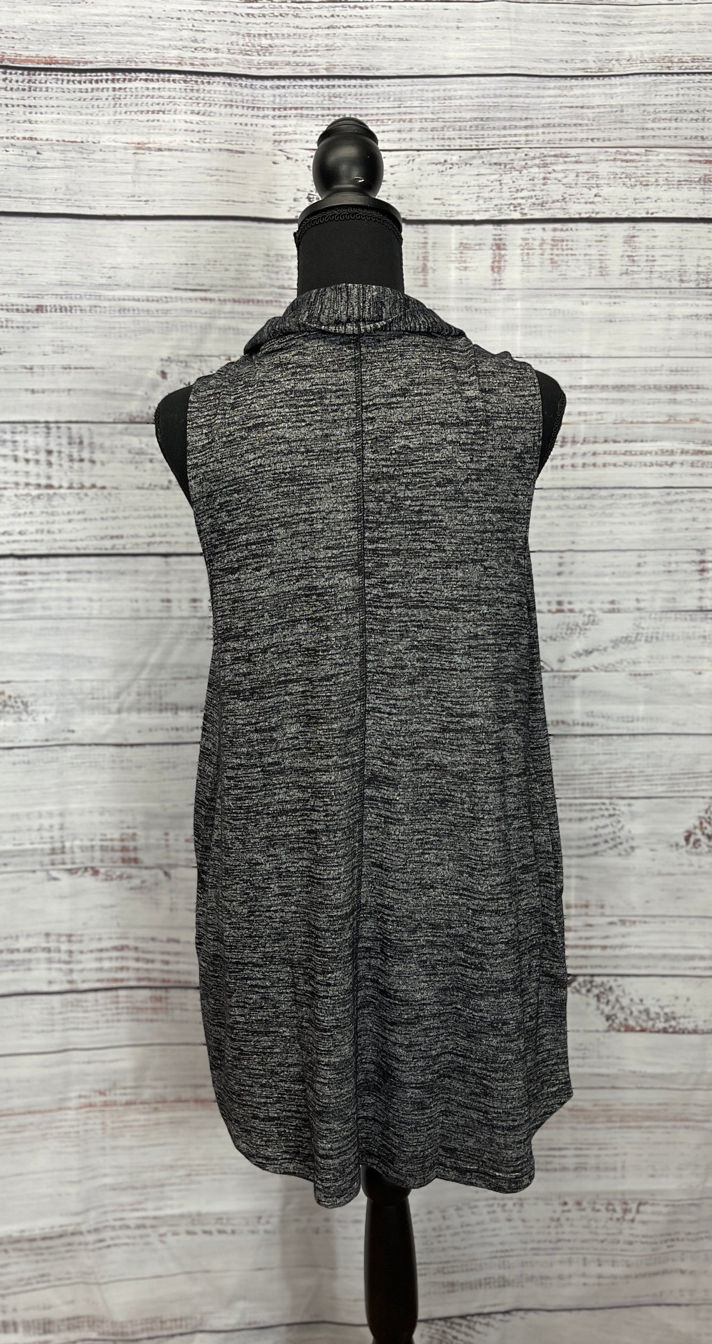 Grey Cardigan Vest