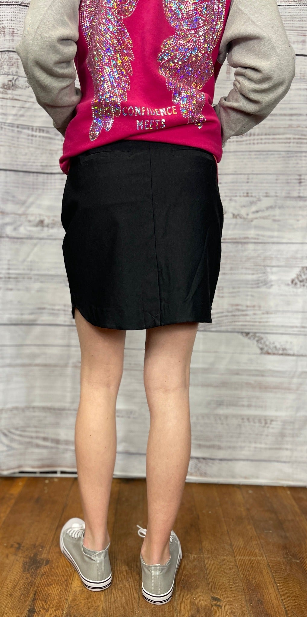Black SPX Skort