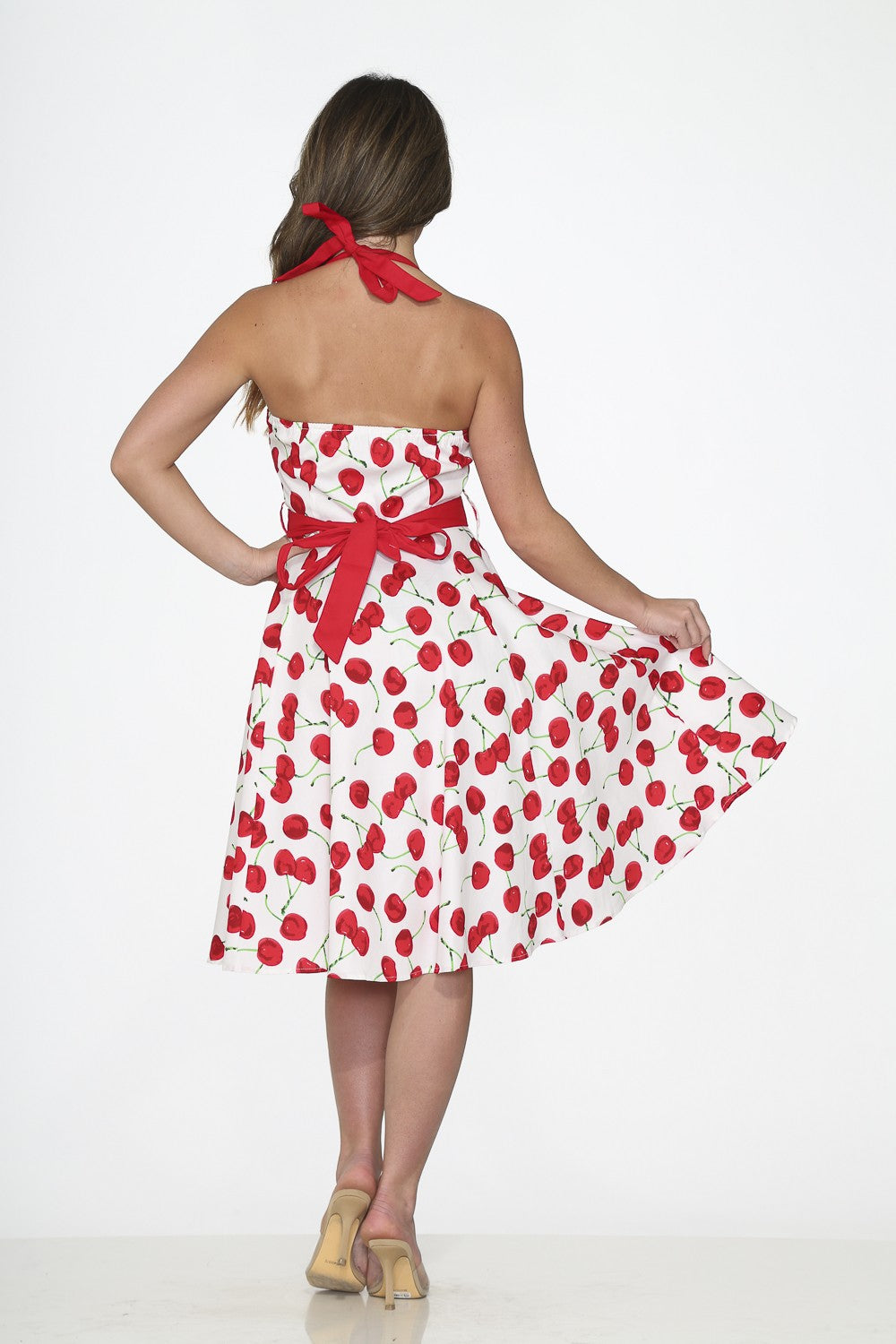 Cherries Jubilee Swing Dress