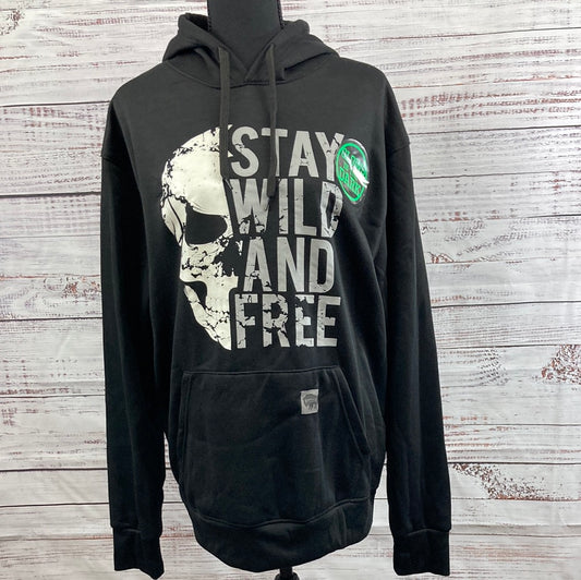 Glow in the Dark Hoodie Stay Wild and Free