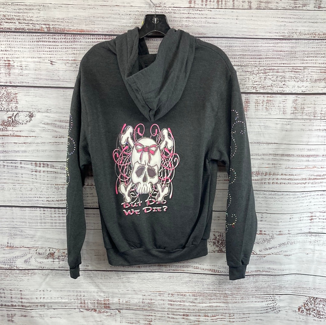 But Did We Die Zip Up Hoodie