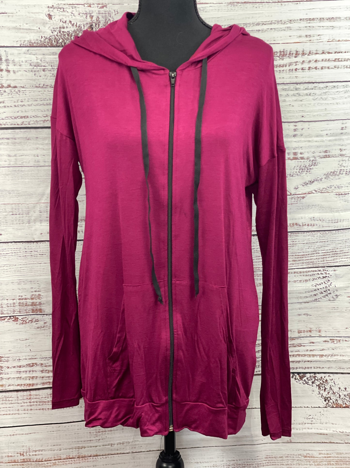 Laser Cut Back Hoodie