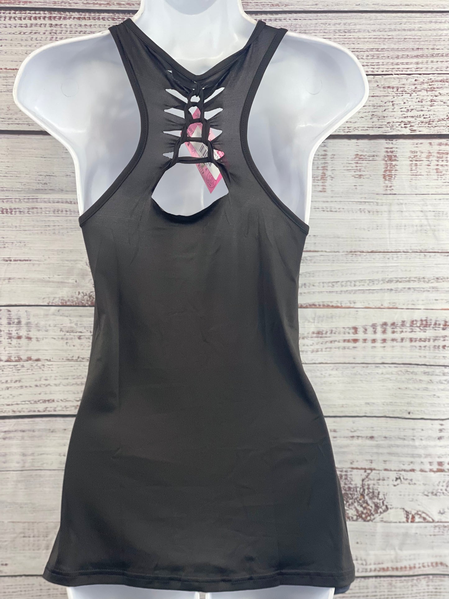 Blue Rose Skeleton Tank Top