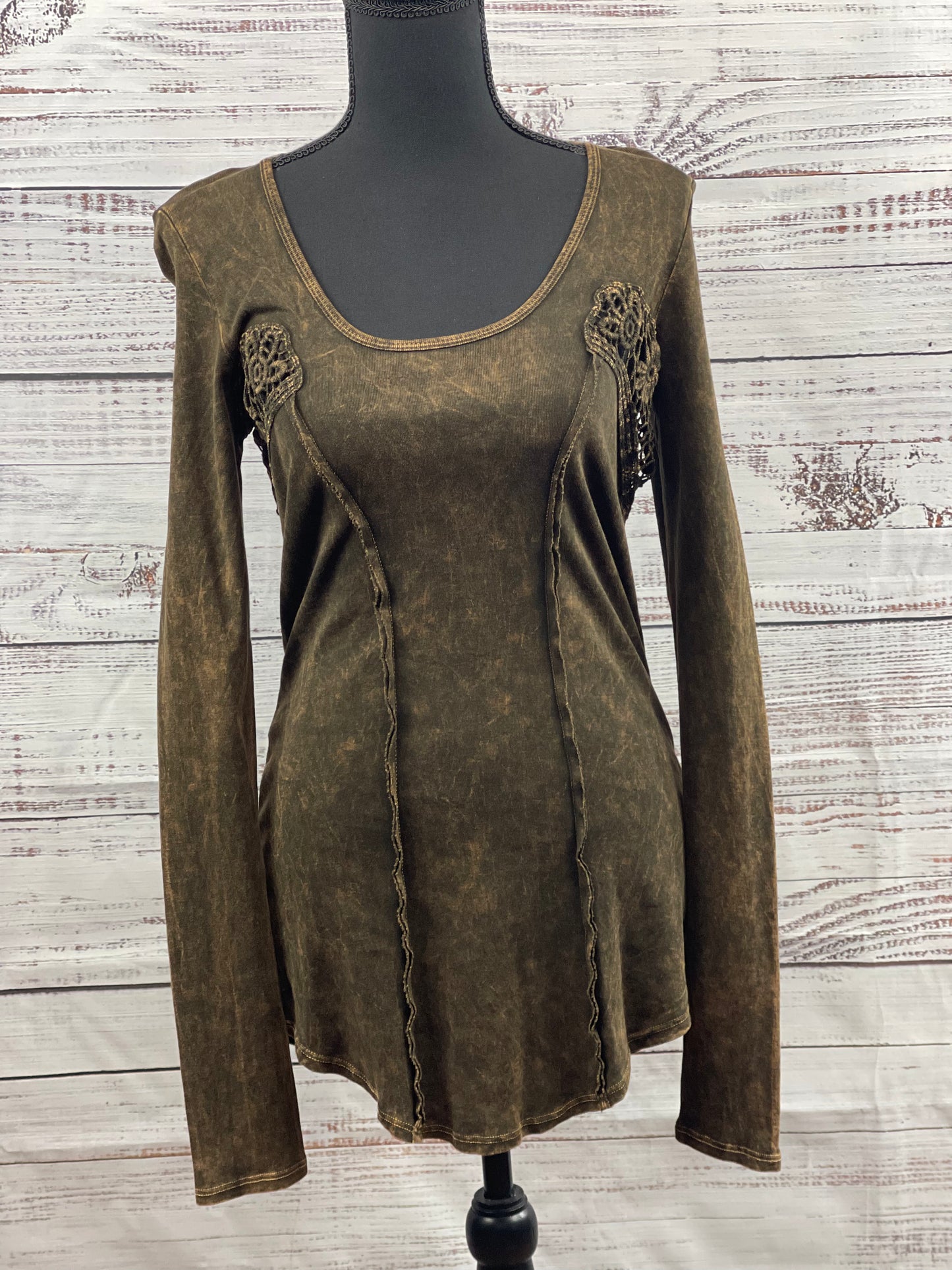 Rhonda Stark Floral Lace Top