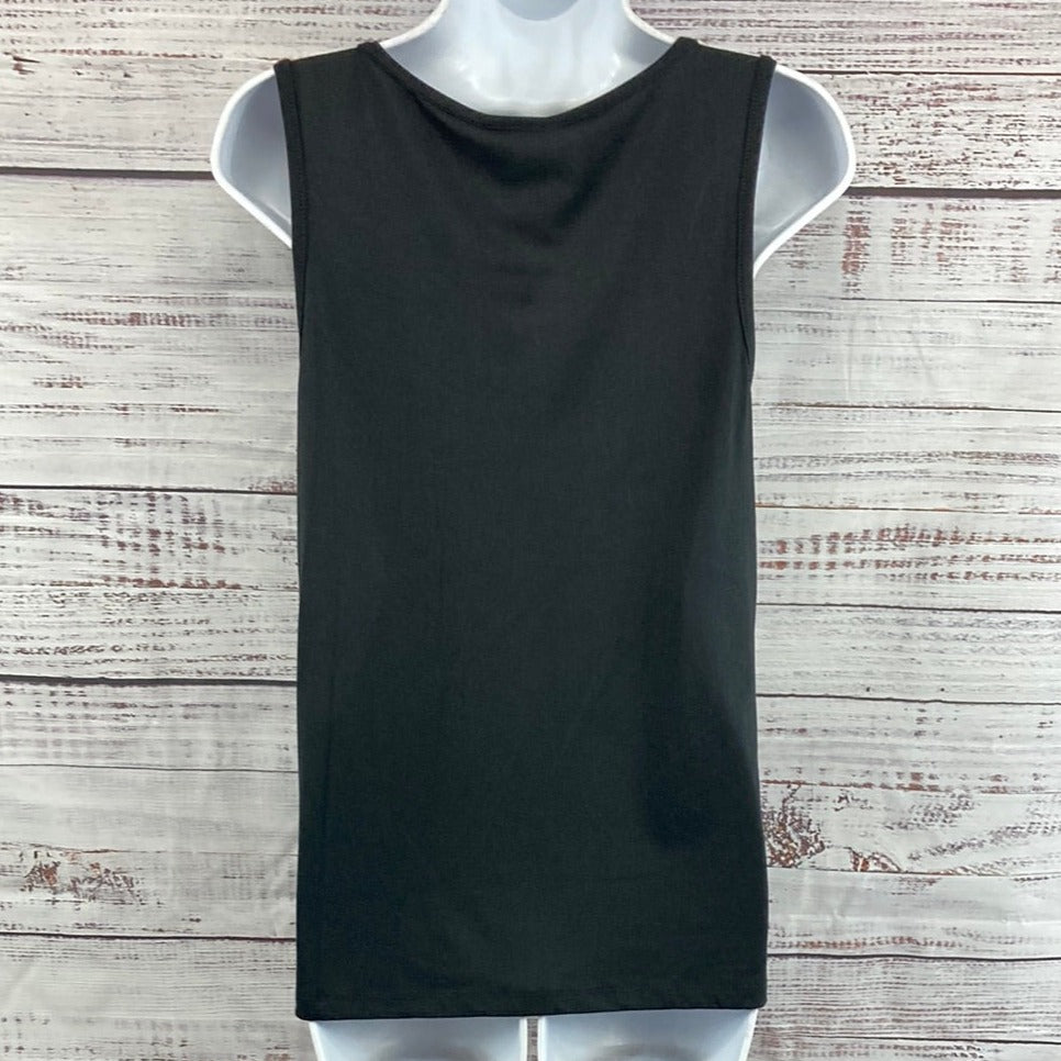 Vocal Tank Top With Rhinestones