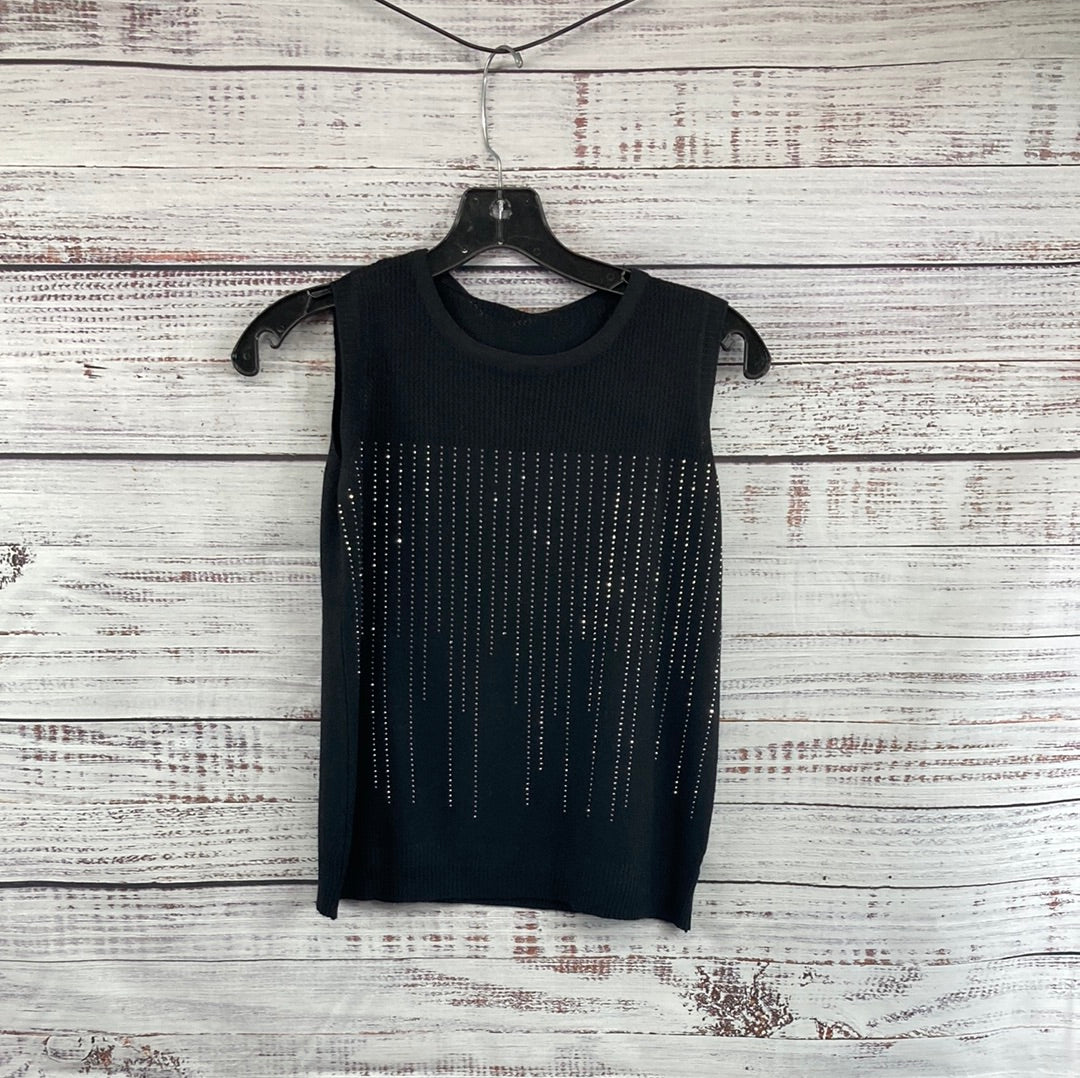 Rhinestone Water Fall Tank Top