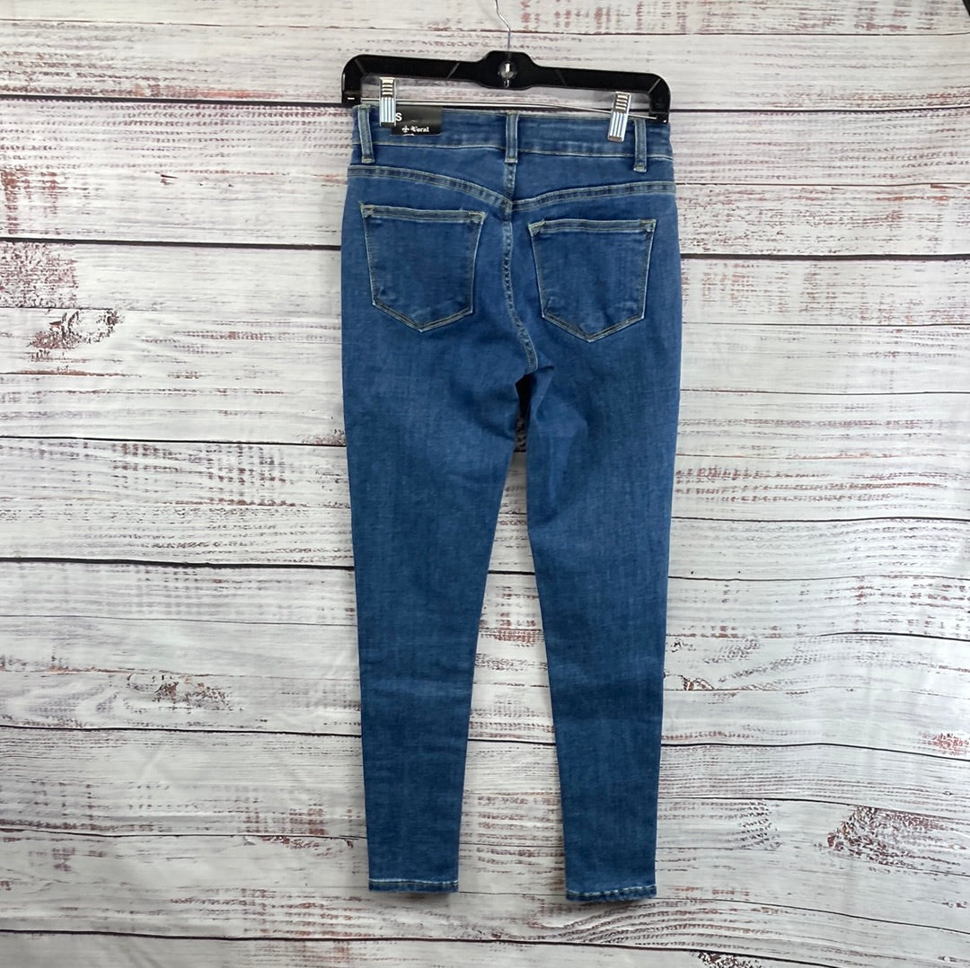 Vocal Rhinestone Ankle Jeans