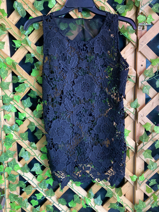 Lydia USA Lace Floral Top