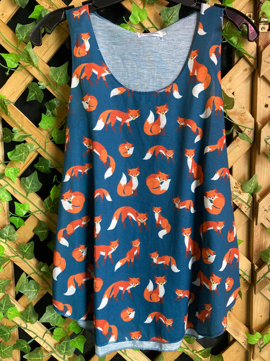 LA Soul Fox Print Top