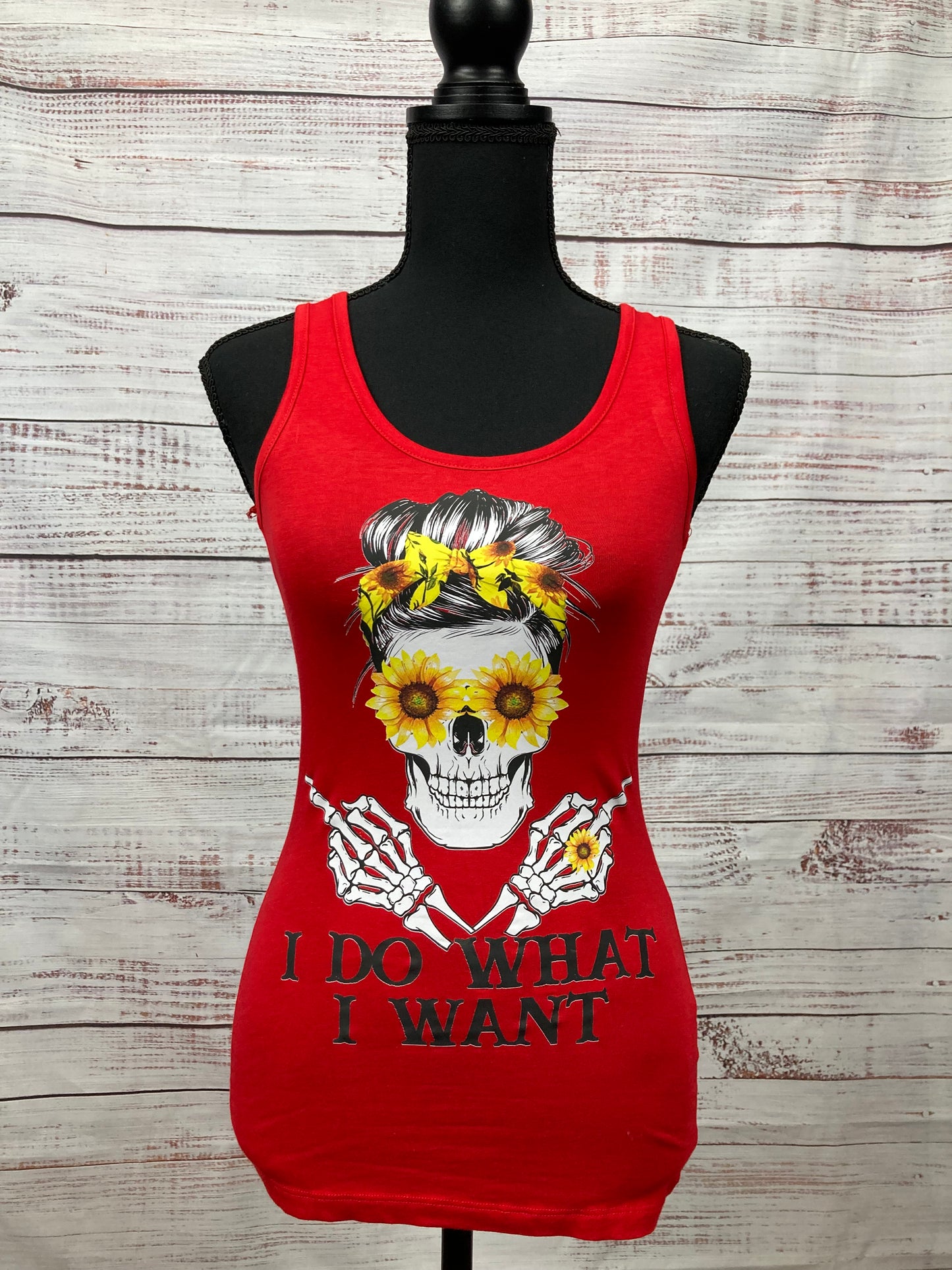 "I DO WHAT I WANT" Tank Top