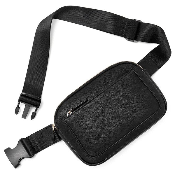 Presly Vegan Leather Everywhere Sling Belt Bag