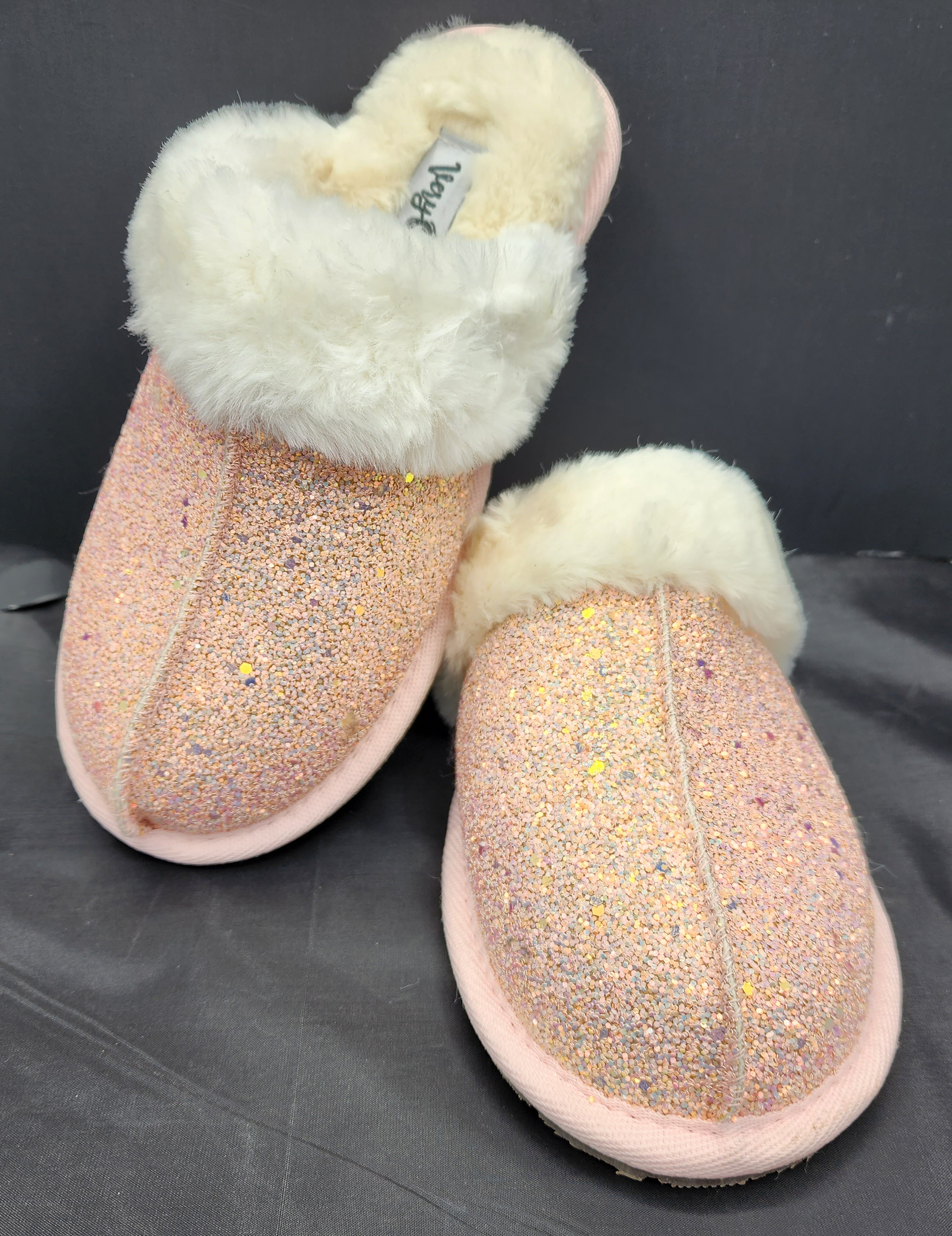 Real fur 2025 lined slippers