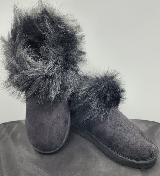 Very G Frost Fur Lined Booties