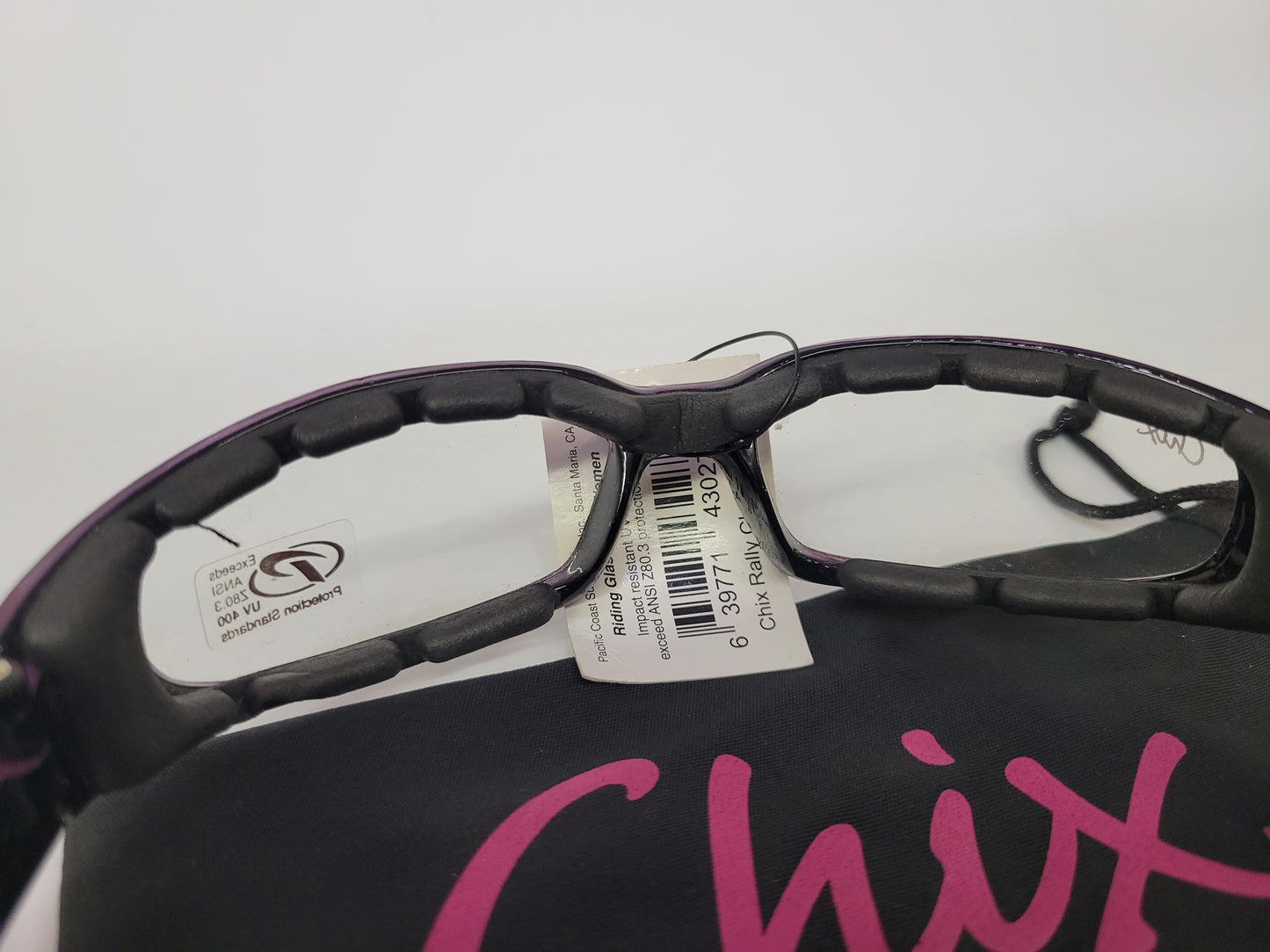 Chix Purple Frame Women's Sunglasses