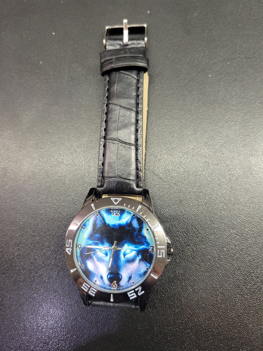 Watch with Wolf Face