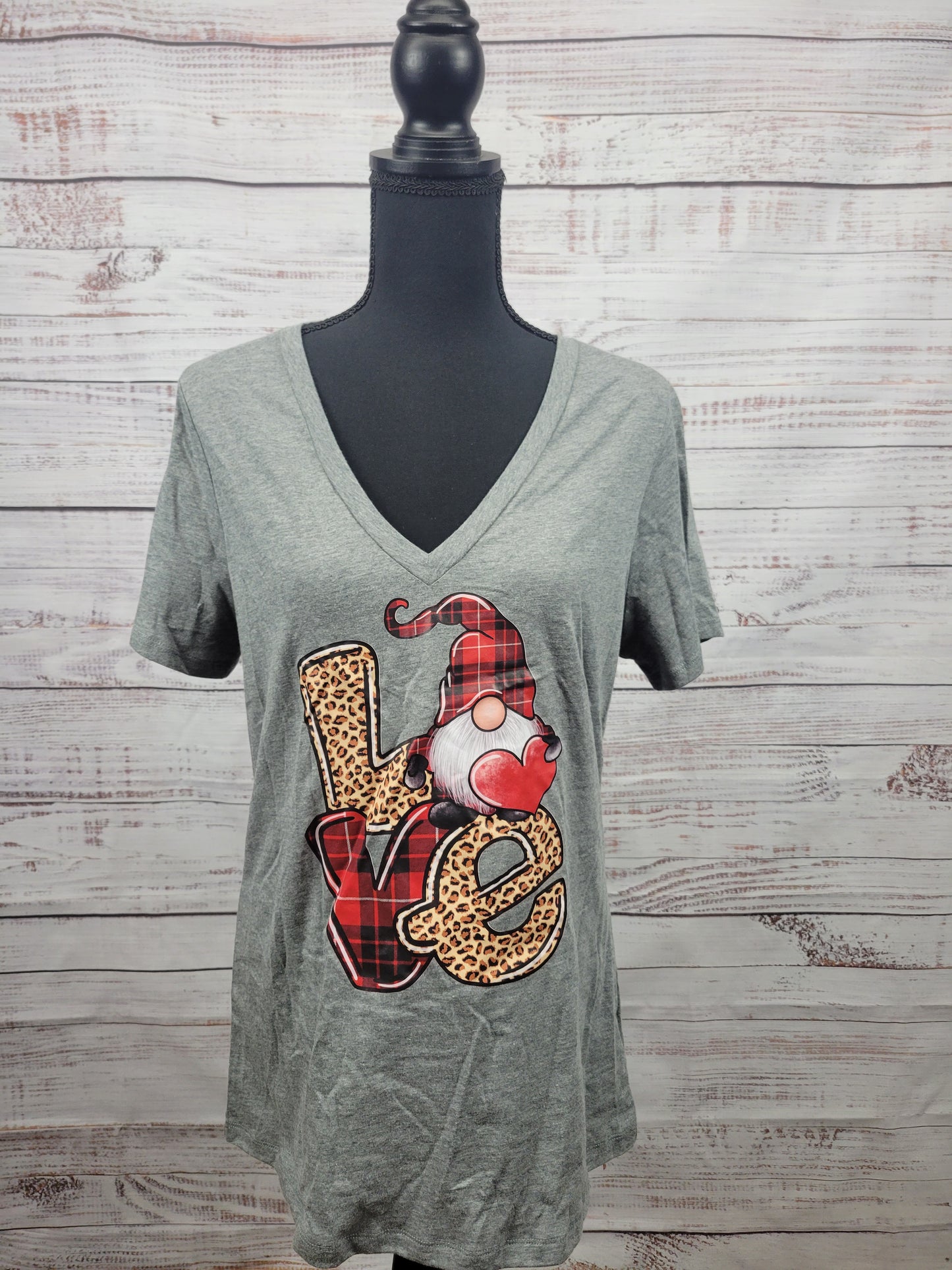 Valentine Gnome "LOVE" T-Shirt