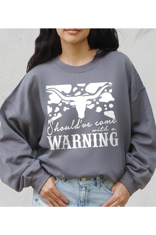 Western Cow Animal Graphic Fleece Sweatshirts