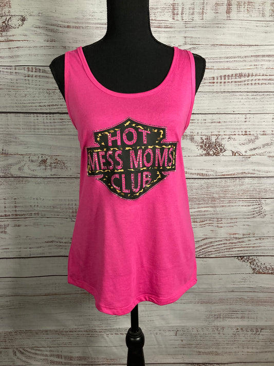 "HOT MESS MOM CLUB" Tank Top