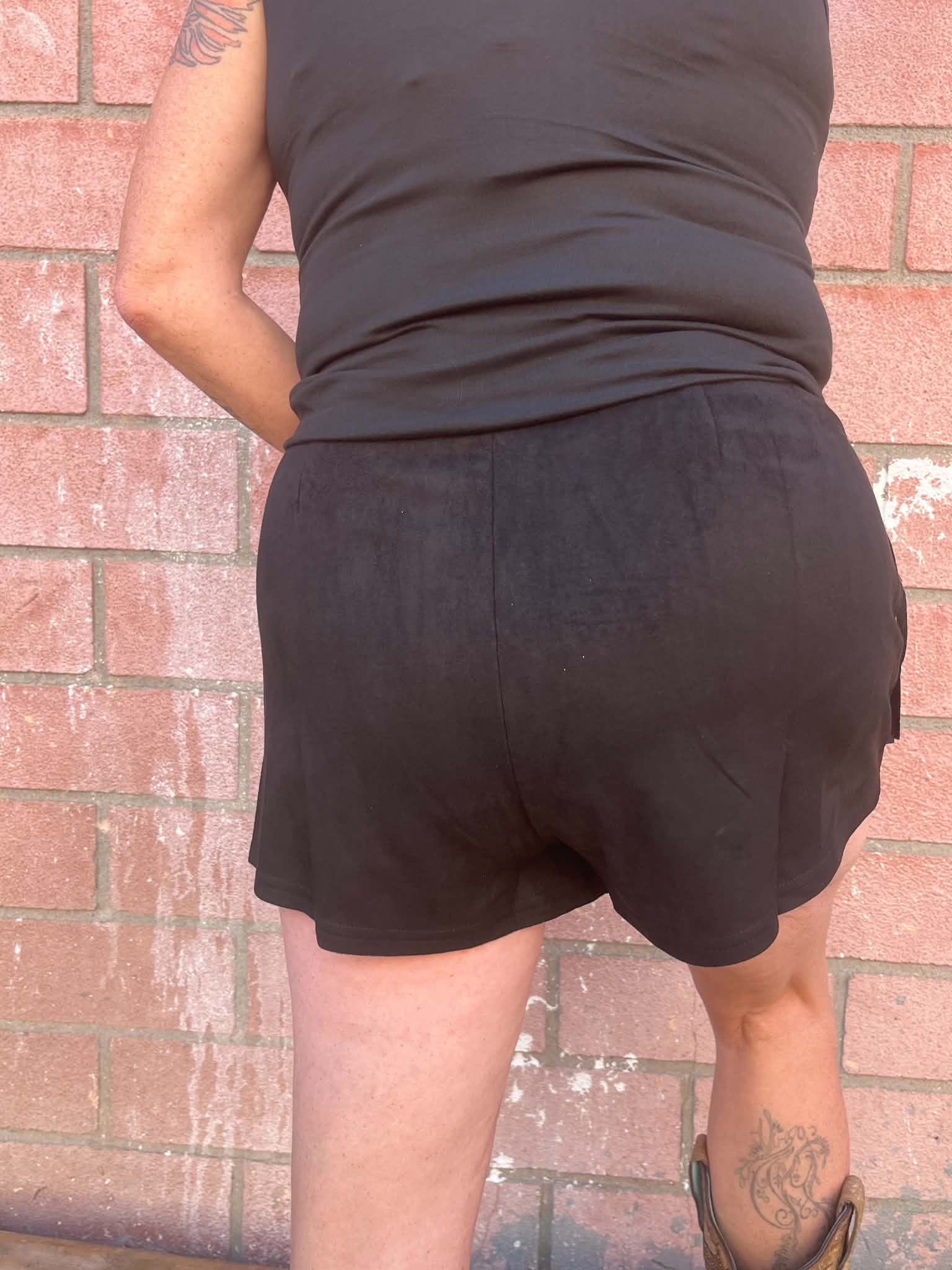 Rebel Spark Fringe Shorts