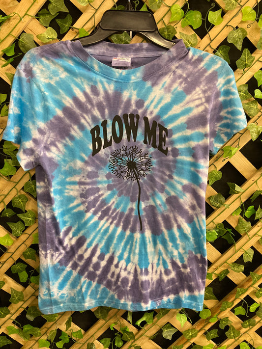 Blue and Purple “Blow Me” T-shirt