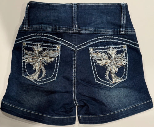 Faith & Freedom Denim Shorts
